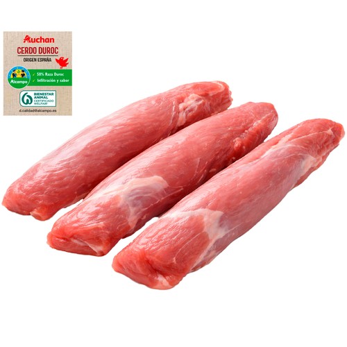 ALCAMPO CULTIVAMOS LO BUENO Solomillo de cerdo Duroc, envasado al vacío.