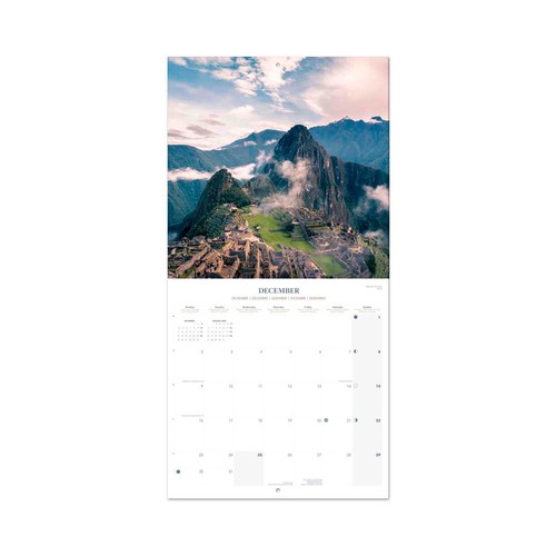 Calendario 2024 30X30 Beautiful Places