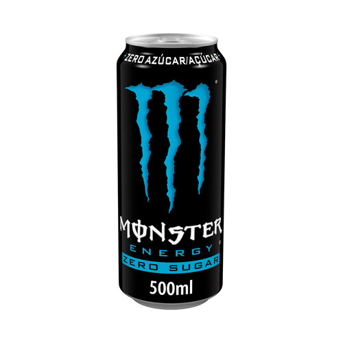 MONSTER Bebida energética zero azúcar lata de 50 cl.