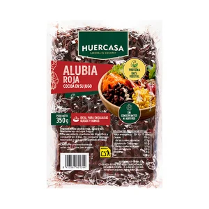 HUERCASA Alubias rojas cocidas al vapor 350 g.