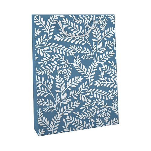 Bolsa de regalo, tamaño L, diseño de adultos, 320x450x100, ALCAMPO.
