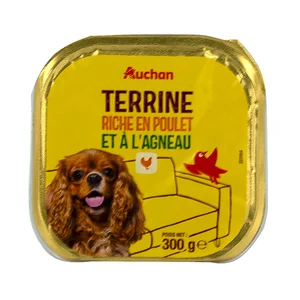 PRODUCTO ALCAMPO Alimentación para perros con sabor a pollo y cordero 300 g