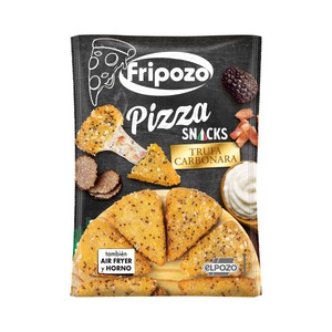 Imagen de FRIPOZO Pizza snacks congelados con salsa carbonara y trufa empanadas 250 g.