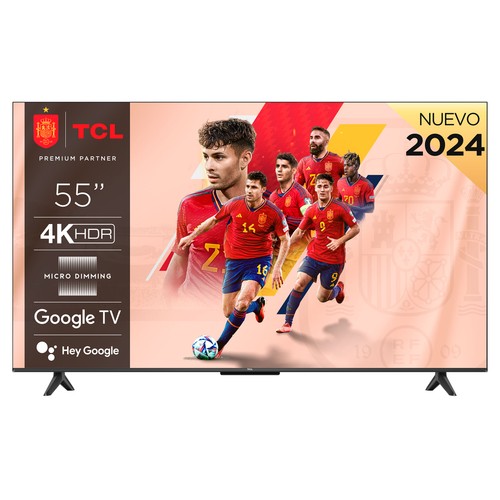 Televisión 139,7 cm (55") TCL 55P61B 4K, Ultra HD, GOOGLE Tv, HDR10.