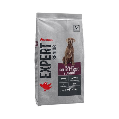 PRODUCTO ALCAMPO Alimento seco para perro senior 3 kg