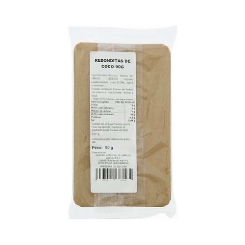 Redonditas de coco 90 g.