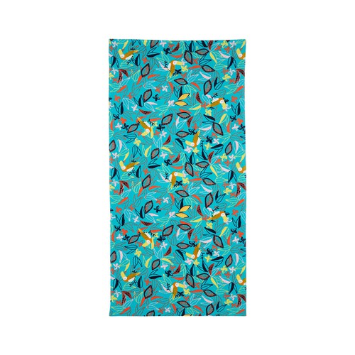 Toalla de playa velour, 70x140cm, 100% Algodón, 300g/m², ACTUEL. diferentes modelos, 1 unidad.