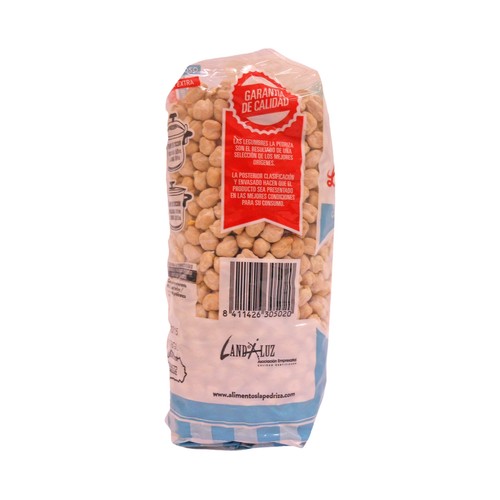 LA PEDRIZA Garbanzo lechoso paquete de 1 kilogramo