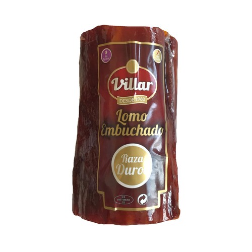 VILLAR Taco de lomo embuchado raza Duroc 360 g.