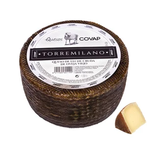 TORREMILANO Queso de oveja viejo con leche cruda. - Trozo