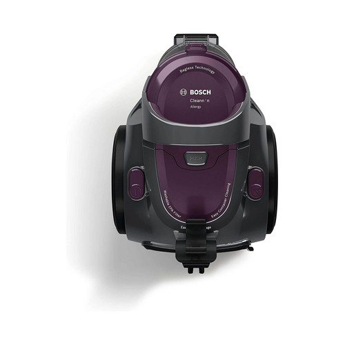 Aspirador sin bolsa BOSCH GS05 Cleann’n BGC05AAA1, potencia 700W, depósito 1,5L, filtro Hepa.