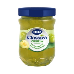 Imagen de HERO Classica Mermelada de ciruela sin conservantes ni colorantes 330 g.