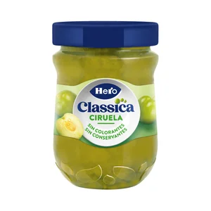 HERO Classica Mermelada de ciruela sin conservantes ni colorantes 330 g.