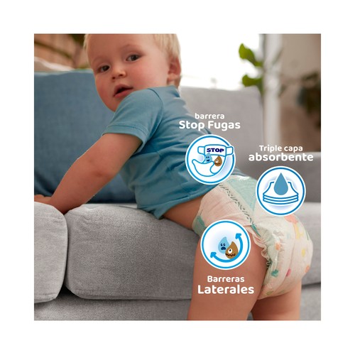 DODOT Bebé-seco Pañales talla 6+ (14 - 19 kg) 48 uds.