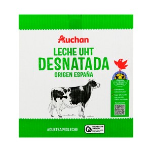 precios Alcampo Cultivamos Lo Bueno Leche De Vaca Desnatada, De Origen Española 6X1 L. en Alcampo