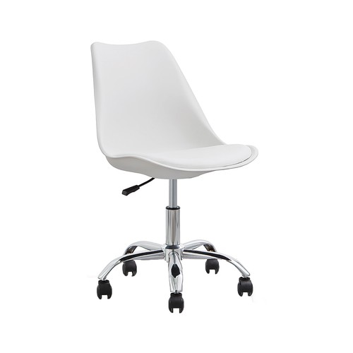 Silla con mecanismo para regular altura, base con ruedas, CAMILLO RIGAMONTI.