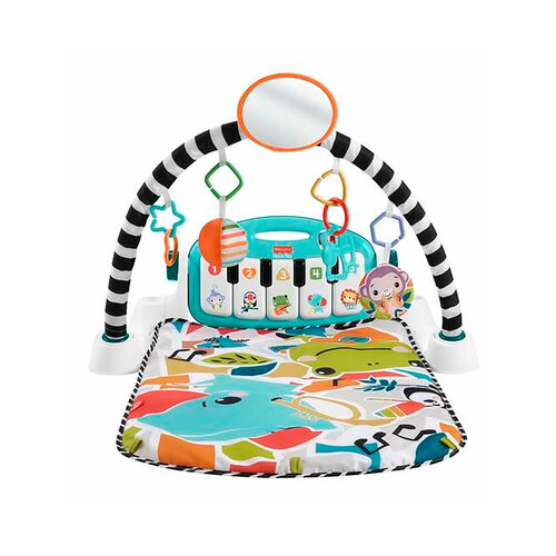 Alcampo FISHER PRICE Glow Grow Kick Play Piano GYM Alfombra con