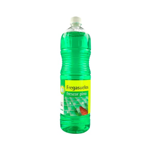 PRODUCTO ECONÓMICO ALCAMPO Fregasuelos aroma frescor Pino 1,5 litros.
