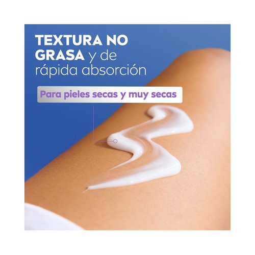NIVEA Repara & cuida Crema corporal (Body milk) sin perfume, para piel seca y sensible 400 ml.