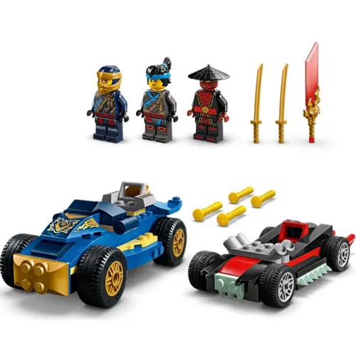 LEGO Ninjago Rogue vs. Drix: Desafio a máxima velocidad 71840, 111 piezas, +4 años.
