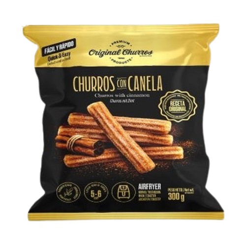 ORIGINAL CHURROS Churros (receta original) con canela 300 g.