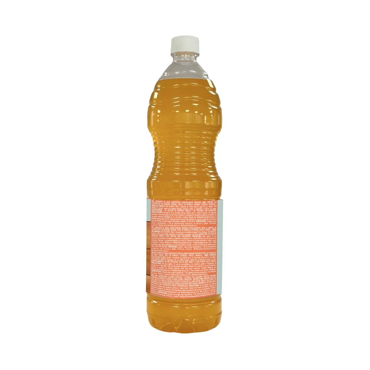 Limpiador jabonoso especial para madera y parquet 1.5 l.