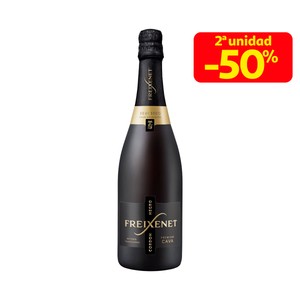 FREIXENET Cordon negro Cava premium semiseco gran selección con D.O. Cava botella 75 cl.