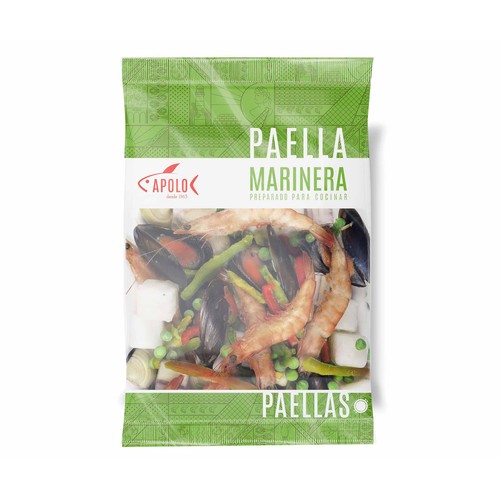 APOLO Preparado para paella marinera APOLO 900 g.