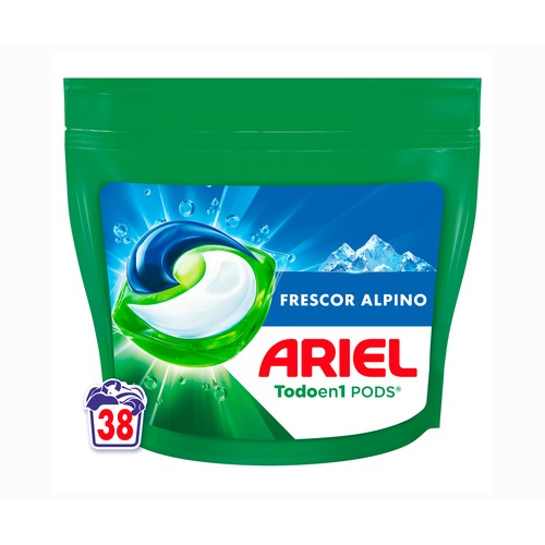 ARIEL Detergente en cápsulas alpes 38 DS