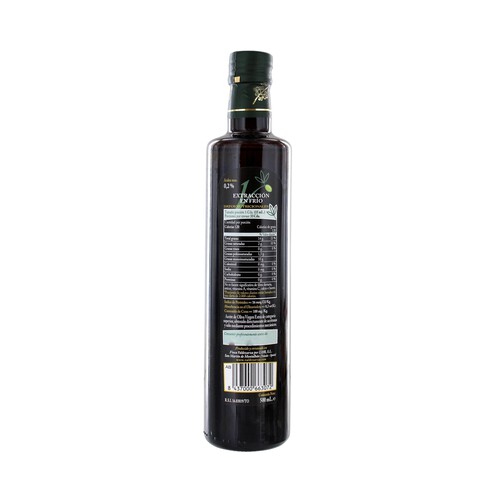 VALDEZARZA Aceite de oliva virgen extra arbequina botella de 500 ml.