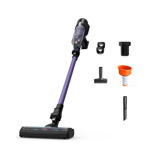 ROWENTA RH5A21 X-PERT 5.80, 80V, cepillo motorizado, autonomía 40min, 4 accesorios, tecnología ciclónica, 2 velocidades
