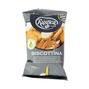 Biscottina rústicas con aceite y sal 100 g.