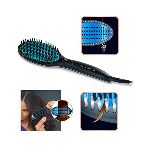Cepillo alisador ROWENTA Power Straight CF5820, iónico - Main Image