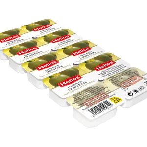 HELIOS Mermelada de ciruela en 10 tarrinas 250 g.