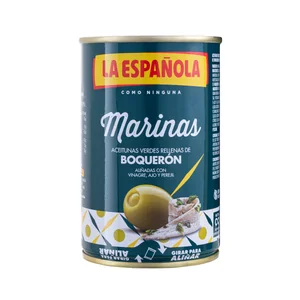 LA ESPAÑOLA Aceitunas rellenas de boquerón 130 g.