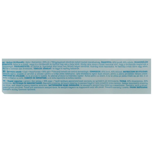 PRODUCTO ALCAMPO Baby Toallitas húmedas para bebe con un 99% de agua 3 x 64 uds.