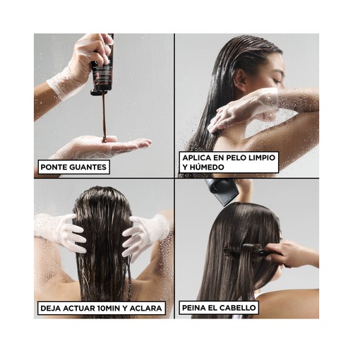 GARNIER Olia tono Cowboy copper Mascarilla de color efecto brillo espejo 150 ml.