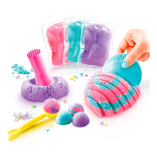 Kit Fábrica Arena Perfumada So Sand Dy …So Satisfying +6 Años CANAL TOYS