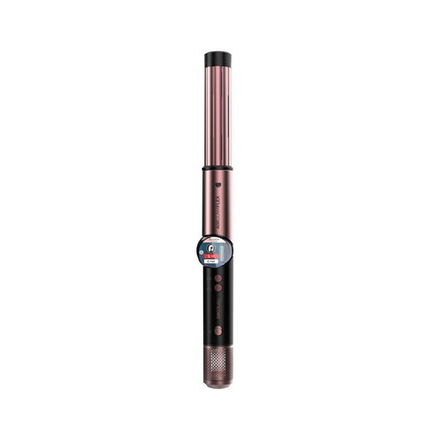 Moldeador 14 en 1 Bamba Airglisse flex black CECOTEC, color negro, 3 temperaturas, 14 accesorios, 1400W