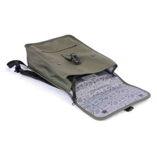 Mochila QILIVE CSR caqui con solapa de 14´-15´