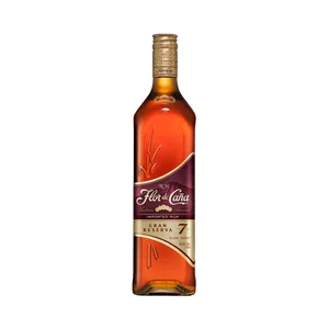 FLOR DE CAÑA Ron añejo gran reserva, con envejecido de 7 años FLOR DE CAÑA botella de 70 cl.