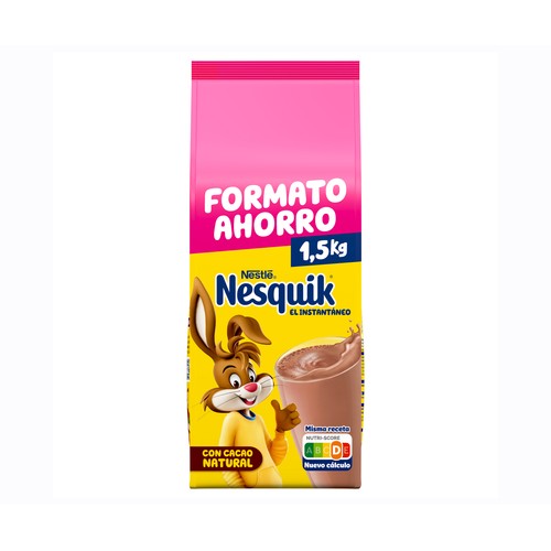 NESQUIK Cacao instantáneo 1,5 kg.