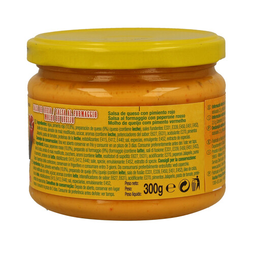 PRODUCTO ALCAMPO Salsa de queso PRODUCTO ALCAMPO 300 g.