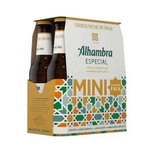 ALHAMBRA Cerveza especial pack 6 x 20 cl.