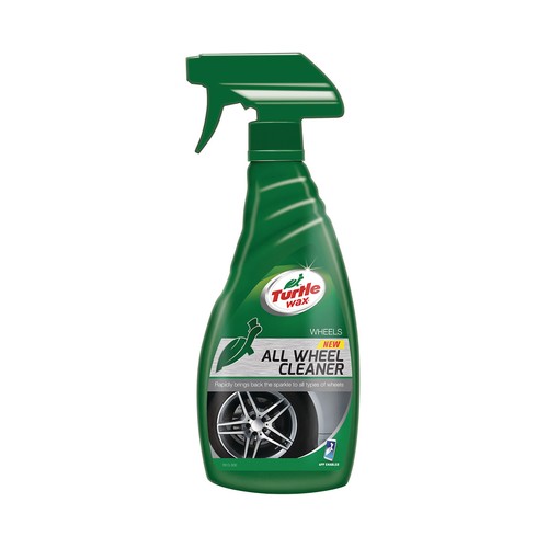 Limpia llantas desengrasante y abrillantador en spray, 500ml, Turtle Wax Green Line