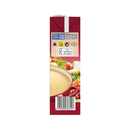 GALLINA BLANCA 100% Natural Caldo casero de carne 1 l.