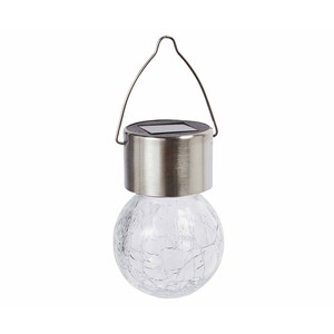 luz solar colgante con bombilla para jardín, GARDEN STAR ALCAMPO.