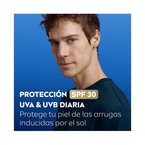 NIVEA Men antiedad power Crema hidratante y antiarrugas con FPS 30 50 ml.