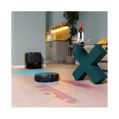CECOTEC Conga 11090 Spin Revolution Home&Wash. Robot aspirador y friegasuelos con base autovaciado.