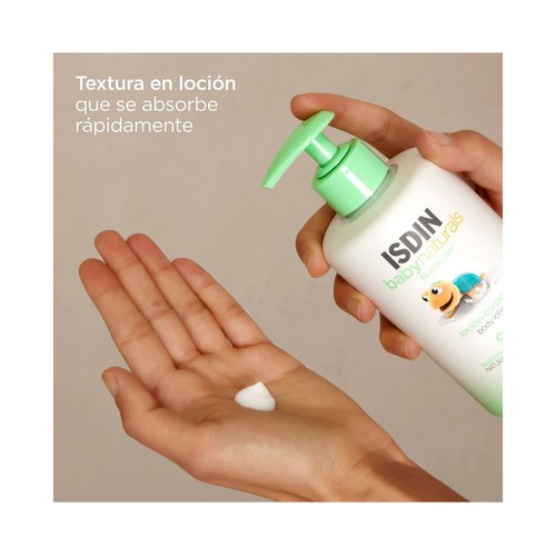 ISDIN Baby naturals Loción corporal hidratante para pieles delicadas 750 ml.